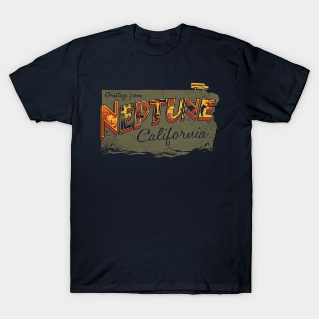 Greetings from Neptune T-Shirt by oneshoeoff